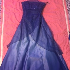 Long length glittery prom dress!❤️